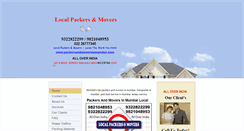 Desktop Screenshot of localpackersandmovers.com